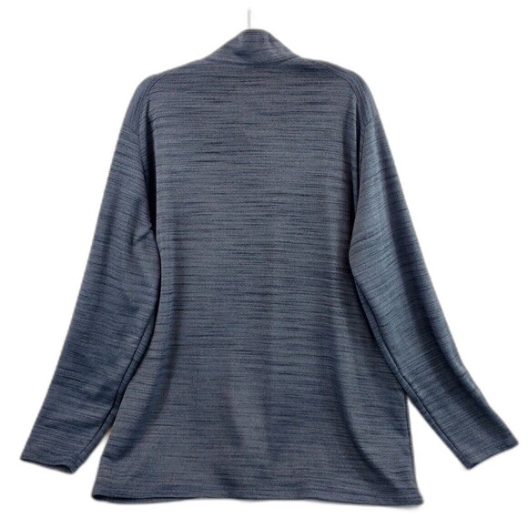 Tiger Woods Collection Nike Golf Pullover Mens 2XL Heather Gray Snap 803134-021 - Picture 2 of 14